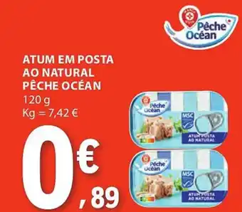 E.Leclerc Atum em posta ao natural pêche océan promoção