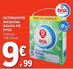 E.Leclerc Detergente máquina roupa pó epsil promoção