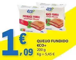 E.Leclerc Queijo fundido €co+ promoção
