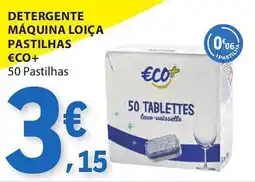 E.Leclerc Detergente máquina loiça pastilhas €co+ promoção
