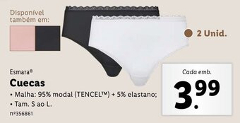 Lidl Esmara Cuecas S ao L promoção