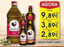 Froiz Azeite Gallo subtil promoção