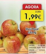 Froiz Maçã Royal Gala promoção
