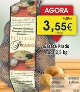 Froiz Batata Prado saca promoção