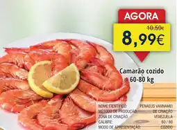 Froiz Camarão cozido 60-80 promoção