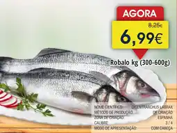 Froiz Robalo (300-600g) promoção