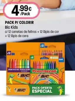 Intermarché Pack p/ colorir Bic Kids promoção
