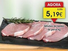 Froiz Bifinhos do lombo de porco promoção