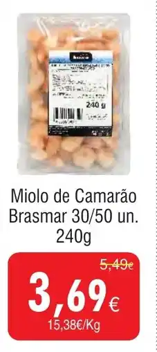Froiz Miolo de Camarão Brasmar 30/50 un. promoção