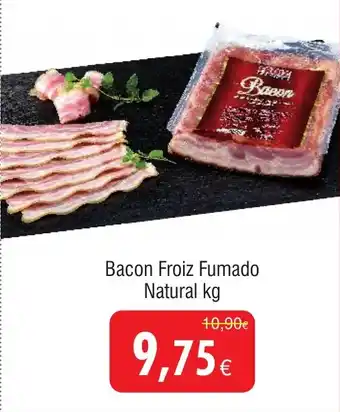 Froiz Bacon Froiz Fumado Natural promoção