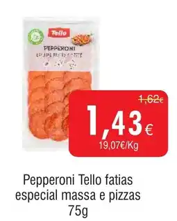 Froiz Pepperoni Tello fatias especial massa e pizzas promoção