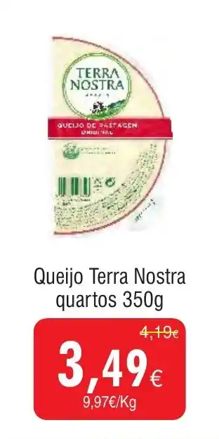 Froiz Queijo Terra Nostra quartos promoção