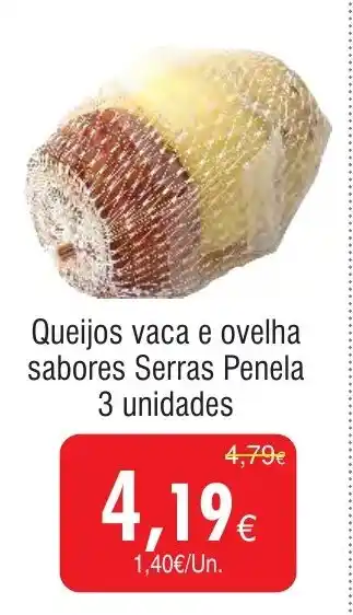 Froiz Queijos vaca e ovelha sabores Serras Penela promoção