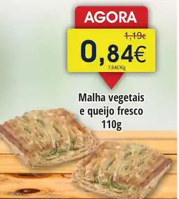Froiz Malha vegetais e queijo fresco 110g promoção