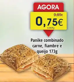 Froiz Panike combinado carne, fiambre e queijo promoção