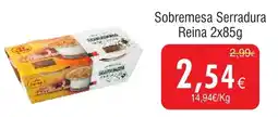 Froiz Sobremesa Serradura Reina promoção