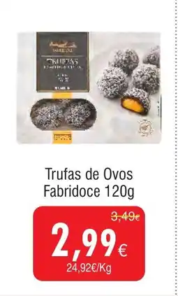 Froiz Trufas de Ovos Fabridoce promoção