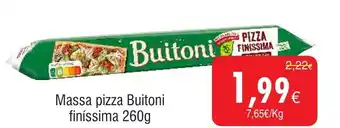 Froiz Massa pizza Buitoni finíssima promoção