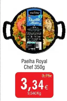 Froiz Paelha Royal Chef promoção