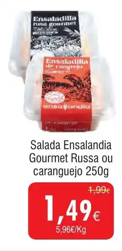 Froiz Salada Ensalandia Gourmet Russa ou caranguejo promoção