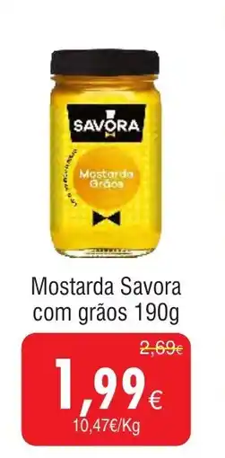 Froiz Mostarda Savora com grãos promoção