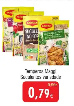 Froiz Temperos Maggi Suculentos variedade promoção