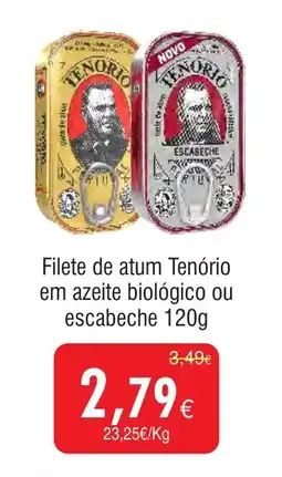 Froiz Filete de atum Tenório em azeite biológico ou escabeche promoção
