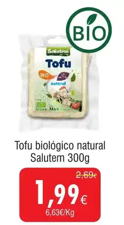 Froiz Tofu biológico natural Salutem promoção