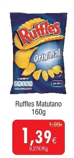 Froiz Ruffles Matutano promoção