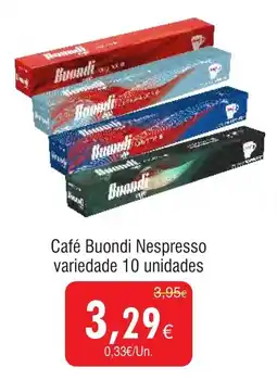 Froiz Café Buondi Nespresso variedade promoção