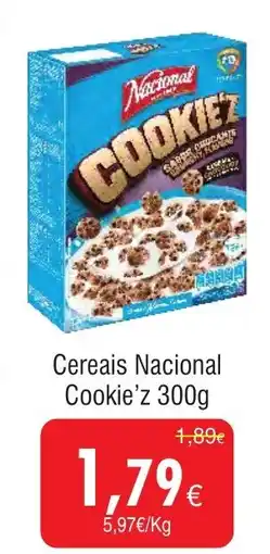 Froiz Cereais Nacional Cookie'z promoção