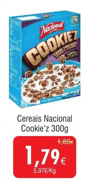 Froiz Cereais Nacional Cookie'z promoção