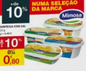 E.Leclerc Manteiga mimosa promoção