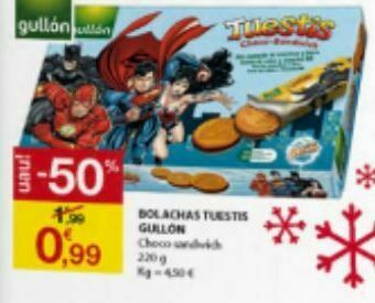 E.Leclerc Biscoitos gullon promoção