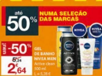 E.Leclerc Desodorizante nivea men promoção