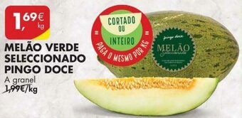 Pingo Doce Melão Verde Seleccionado Pingo Doce promoção
