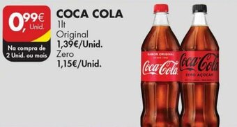 Pingo Doce Coca Cola 1lt promoção
