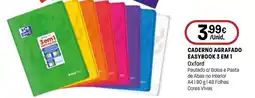 Intermarché Caderno agrafado easybook 3 em 1 promoção