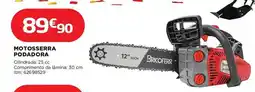 Bricomarché Motosserra podadora promoção
