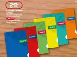 Intermarché Caderno agrafado Campus promoção