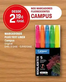 Intermarché Marcadores fluo text liner promoção