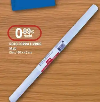 Intermarché Rolo forra livros Mab promoção