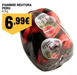 Neomáquina Fiambre neutura peru promoção