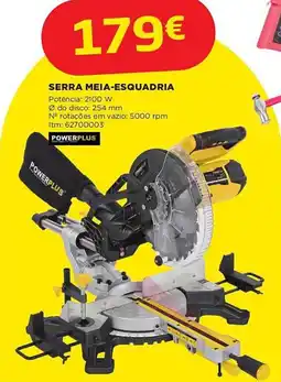 Bricomarché Serra meia-esquadria promoção