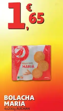 Auchan Bolacha maria promoção