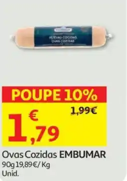 Auchan Ovas Cozidas EMBUMAR promoção