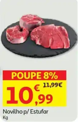 Auchan Novilho p/ Estufar promoção