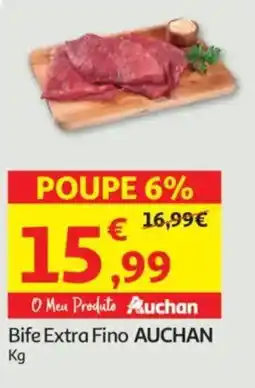Auchan Bife Extra Fino AUCHAN promoção