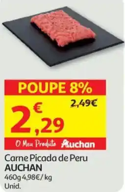 Auchan Carne Picada de Peru AUCHAN promoção