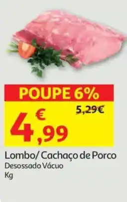 Auchan Lombo/Cachaço de Porco promoção